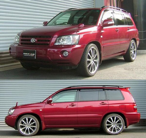 RS-R Best-i車高調 クルーガーL ACU25W/4WD H15/8～H19/5(MC後専用) 2.4S　FOUR BIT355M - 画像 (2)