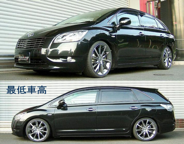 RS-R Basic-i車高調 マークXジオ ANA10/FF H19/9～H25/11 24F BAIT430M - 画像 (2)