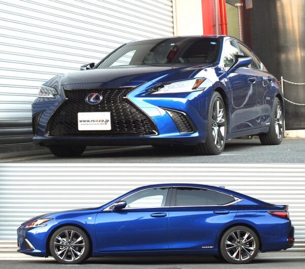 RS-R Ti2000ダウンサス レクサスES300h AXZH10/FF H30/10～R2/7 Fスポーツ T311TD - 画像 (2)