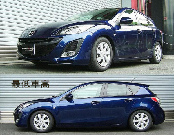 RS-R Basic-i車高調 アクセラスポーツ BL5FW/FF H21/6～H25/10 15C BAIM130M - 画像 (2)