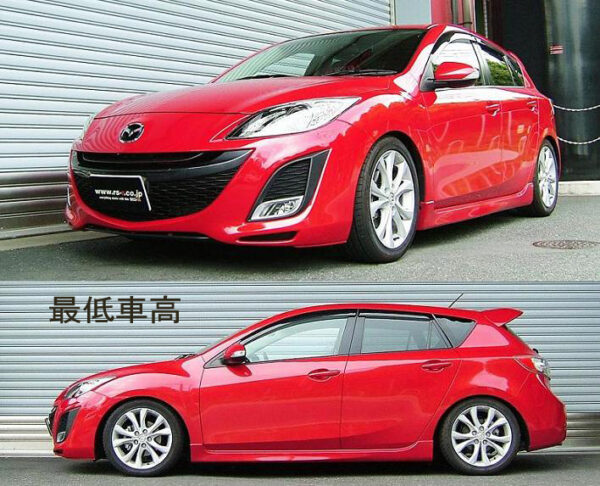 RS-R Best-i車高調 アクセラスポーツ BLEFW/FF H21/6～H25/10 20S BIM130M - 画像 (2)