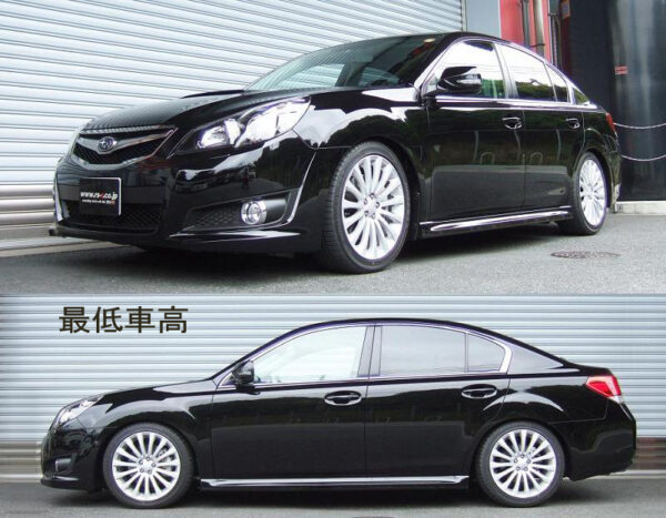 RS-R Basic-i車高調 レガシィB4 BM9/4WD ターボ H21/5～H26/9 25GT　Sパッケージ BAIF015M - 画像 (2)
