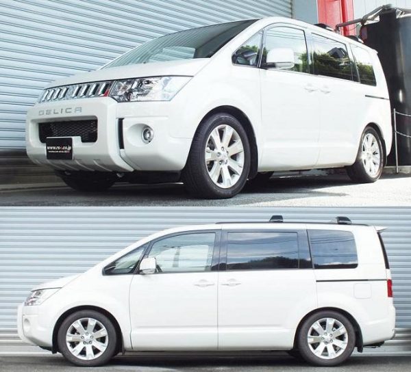 RS-R Basic-i車高調 デリカD:5 CV1W/4WD H25/1～H31/1 Dパワーパッケージ BAIB631M - 画像 (2)