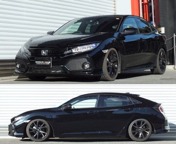 RS-R Best-i車高調 シビック FK7/FF ターボ H29/9～ ハッチバックホンダセンシング BIH063M - 画像 (2)