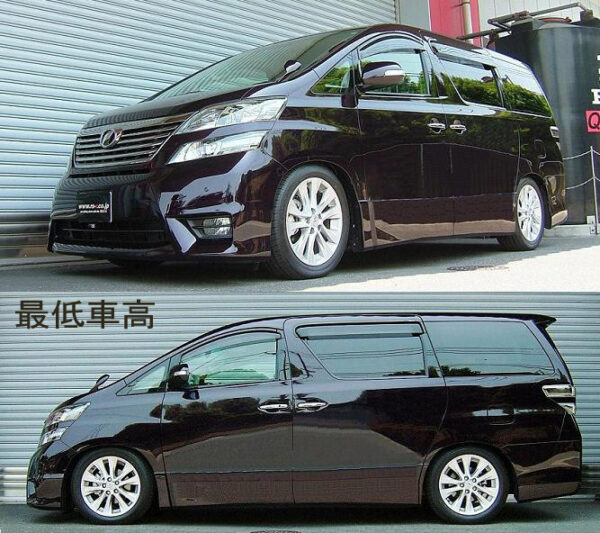 RS-R Basic-i車高調 ヴェルファイア GGH20W/FF H20/5～H23/10 3.5Z BAIT856M - 画像 (2)