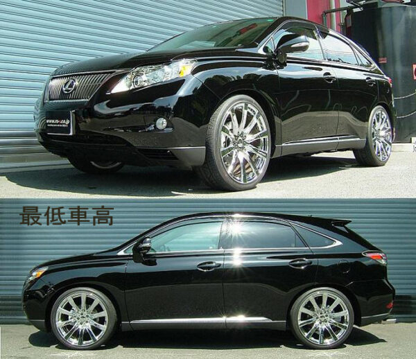 RS-R Super-i車高調(スーパーアイ) レクサスRX350 GGL10W/FF H21/1～ バージョンL SIT277M - 画像 (2)