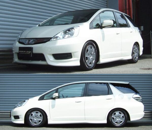 RS-R Basic-i車高調 フィットシャトルハイブリッド GP2/FF H23/6～ スマートセレクション BAIH282M - 画像 (2)