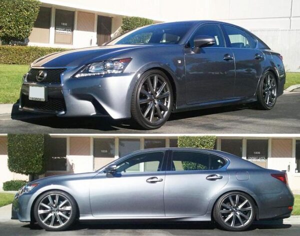 RS-R Super-i車高調(スーパーアイ) レクサスGS350 GRL15/4WD H24/1～　Fスポーツ SIT176M - 画像 (2)