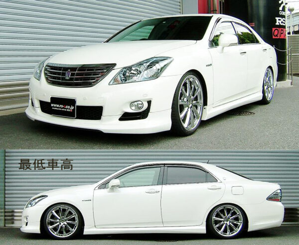 RS-R Super-i車高調(スーパーアイ) クラウンハイブリッド GWS204/FR H20/5～H24/12 ハイブリッド SIT256M - 画像 (2)