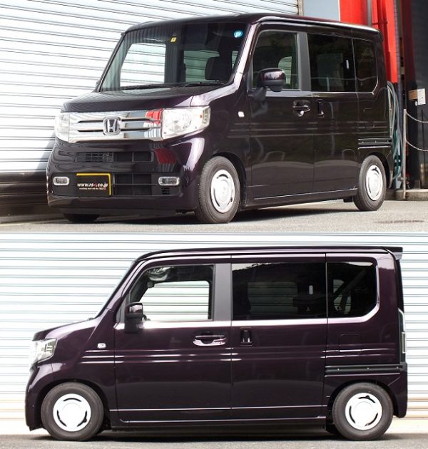 RS-R Best☆i C&K車高調 N-VAN JJ1/FF ノンターボ H30/7～ +STYLE　COOLホンダセンシング BICKH430M - 画像 (2)