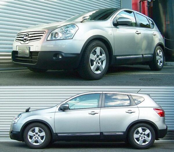 RS-R Basic-i車高調 デュアリス KNJ10/4WD H20/5～H26/3 20S　FOUR BAIN305M - 画像 (2)