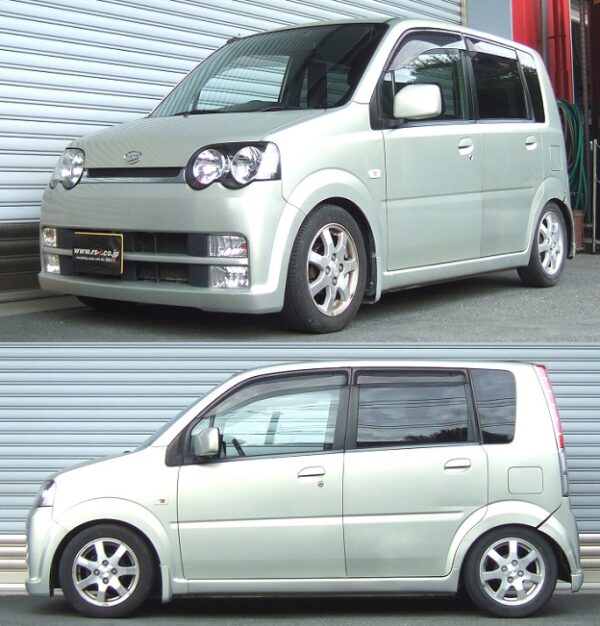 RS-R Best☆i C&K車高調 ムーヴ L150S/FF ノンターボ H14/10～H18/10 カスタムX BICKD034M - 画像 (2)