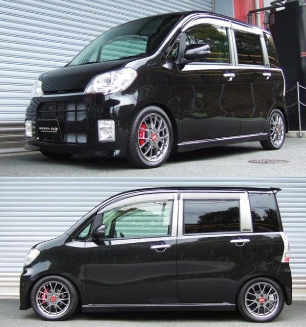 RS-R Basic-i車高調 タントエグゼ L465S/4WD ターボ H21/12～H26/10 カスタムRS BAID109M - 画像 (2)