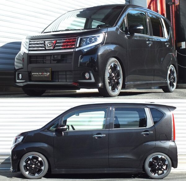 RS-R Best☆i C&K車高調 ムーヴ LA150S/FF ターボ H26/12～H29/7 カスタムRSハイパーSA BICKD210M - 画像 (2)