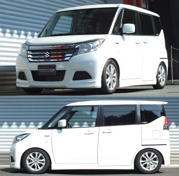 RS-R Best☆i C&K車高調 ソリオ MA36S/FF H27/8～R2/11 ハイブリッドMX　デュアルカメラブレーキサポート装着車 BICKS700M - 画像 (2)