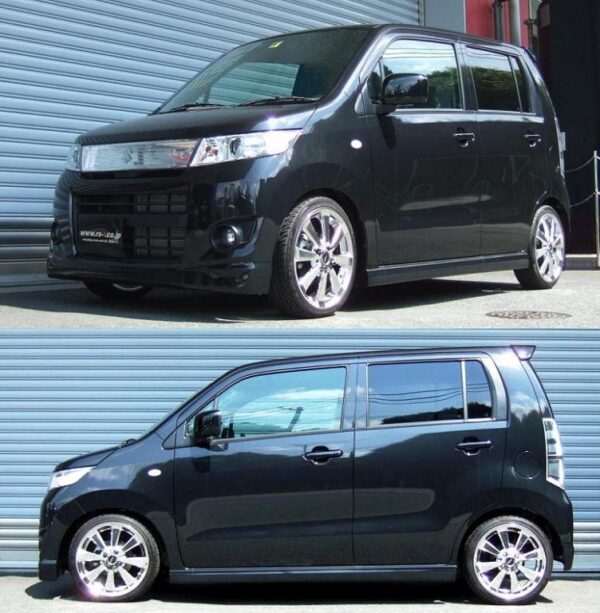 RS-R Basic-i車高調 ワゴンR　スティングレー MH23S/4WD ノンターボ H20/9～H24/8 X BAIS151M - 画像 (2)