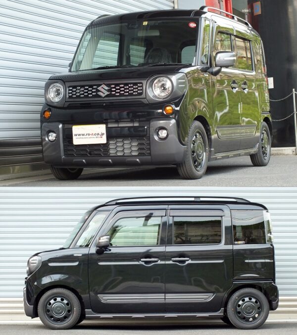 RS-Rダウンサス スペーシアギア MK53S/FF H30/12～ ハイブリッドXZ S191D - 画像 (2)