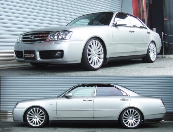 RS-R Super-i車高調(スーパーアイ) グロリア MY34/FR H11/6～H16/10 グランツーリスモ250S SIN185M - 画像 (2)