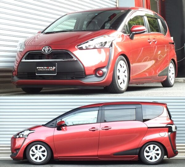 RS-R Best☆i C&K車高調 シエンタ NSP170G/FF H27/7～ G(7人乗り) BICKT895M - 画像 (2)