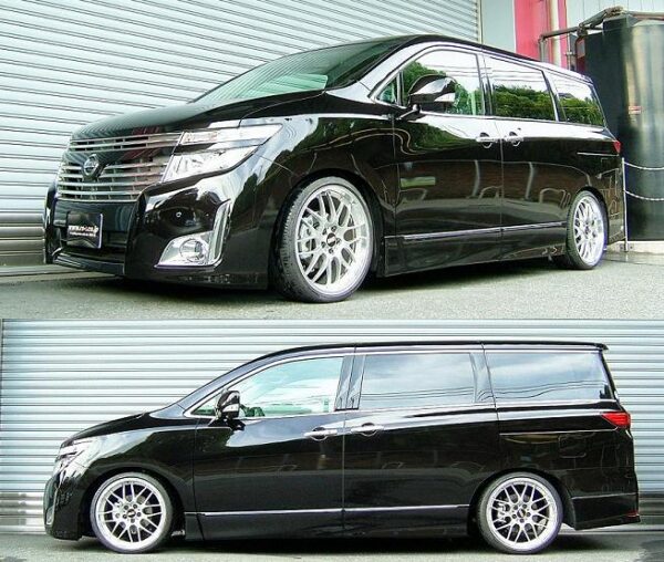 RS-R Basic-i車高調 エルグランド PE52/FF H22/8～ 350ハイウェイスター BAIN860M - 画像 (2)