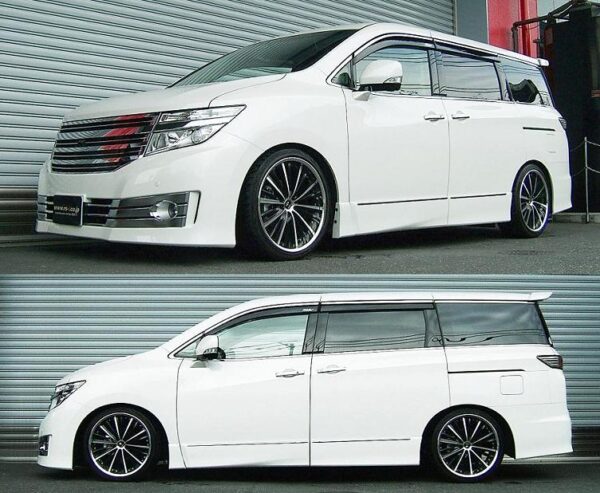 RS-R Basic-i車高調 エルグランド PE52/FF H22/8～ ライダー BAIN860M - 画像 (2)