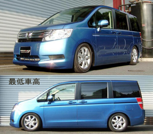 RS-R Basic-i車高調 ステップワゴン RK1/FF H21/10～ L BAIH720M - 画像 (2)