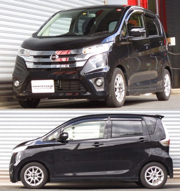 RS-R Ti2000ダウンサス デイズ B21W/4WD ノンターボ H25/6～ ハイウェイスターＸ N510TD - 画像 (2)