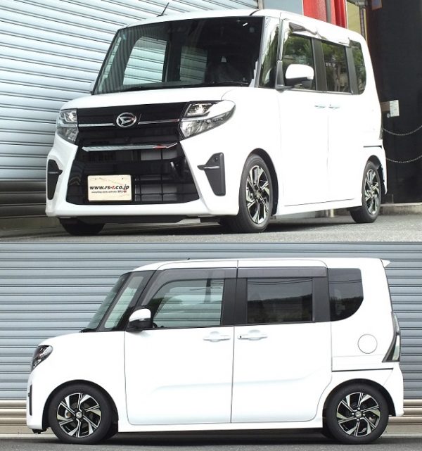 RS-Rダウンサス タント LA650S/FF ノンターボ R1/7～ カスタムＸ(フロント専用バンプラバー付) D401D - 画像 (2)