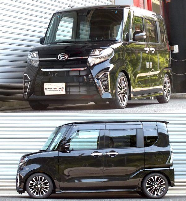 RS-Rダウンサス タント LA650S/FF ターボ R1/7～ カスタムRS(フロント専用バンプラバー付) D401D - 画像 (2)
