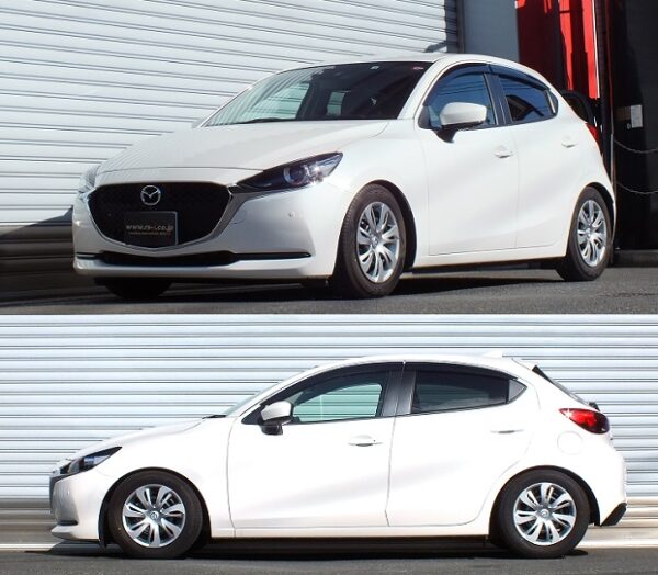 RS-R Best☆i C&K車高調 ＭＡＺＤＡ２ DJLFS/FF R1/9～ １５Ｓプロアクティブ BICKM623M - 画像 (2)