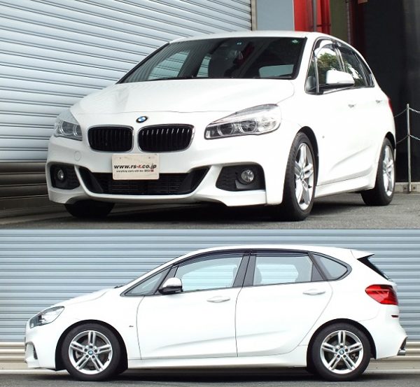 RS-R Ti2000ダウンサス BMW２シリーズ F45(2C20)/FF H27/5～ ２１８ｄアクティブツアラー　Ｍスポーツ BM021TD - 画像 (2)