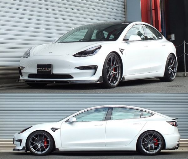 RS-R Best-i車高調 テスラ モデル３ 3L23P/AWD R1/9～ デュアルモーターＡＷＤパフォーマンス BITL002M - 画像 (2)