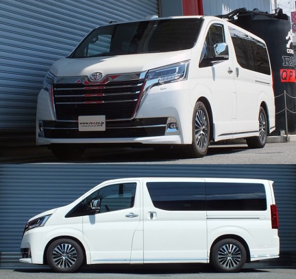 RS-Rダウンサス グランエース GDH303W/FR R1/12～ プレミアム T806W - 画像 (2)