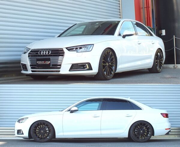 RS-R Best-i車高調 アウディ Ａ４ 8WCYRF/4WD H28/2～ ２．０ＴＦＳＩクワトロスポーツ（Ｂ９） BIAU440M - 画像 (2)