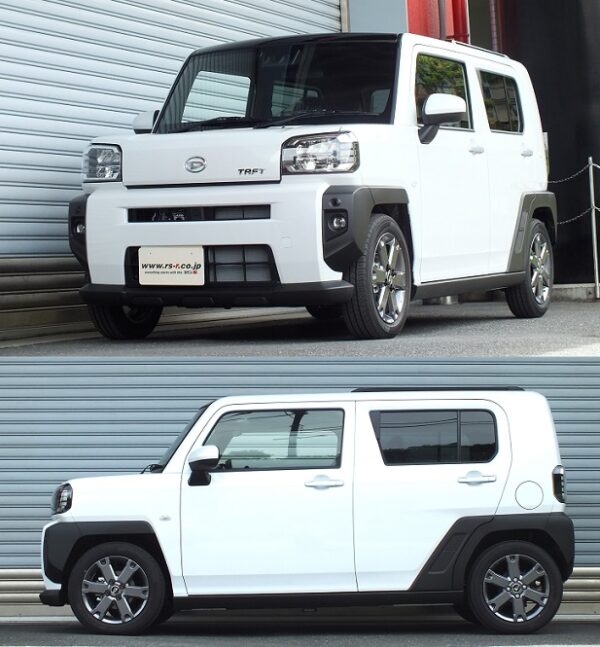RS-Rダウンサス タフト LA900S/FF R2/6～ Ｇターボ(フロント専用バンプラバー付) D510D - 画像 (2)