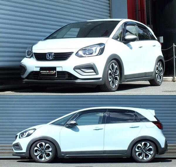 RS-R Best☆i C&K車高調 フィット GR6/FF R2/2～ ｅ：ＨＥＶクロスター BICKH252M - 画像 (2)