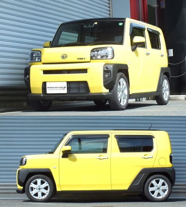 RS-Rダウンサス タフト LA900S/FF ノンターボ R2/6～ Ｇ(フロント専用バンプラバー付) D510D - 画像 (2)