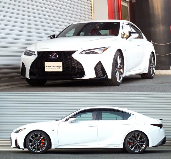 RS-R Ti2000ダウンサス レクサスＩＳ３００ｈ AVE35/4WD R2/11～ Fスポーツ T590TD - 画像 (2)