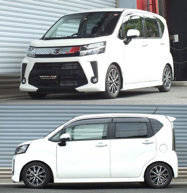 RS-R Best☆i C&K車高調 ムーヴ LA150S/FF ノンターボ H29/8～ カスタムＸリミテッドＳＡⅢ BICKD210M - 画像 (2)