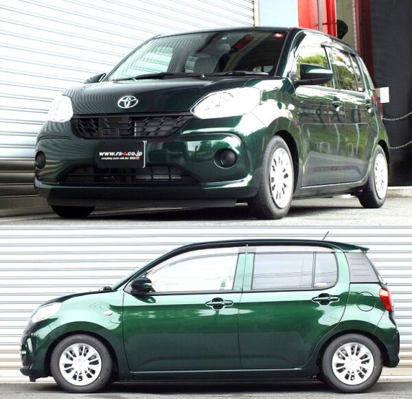 RS-R Best☆i C&K車高調 パッソ M700A/FF H28/4～ Ｘ　Ｌパッケージ・Ｓ BICKT417M - 画像 (2)