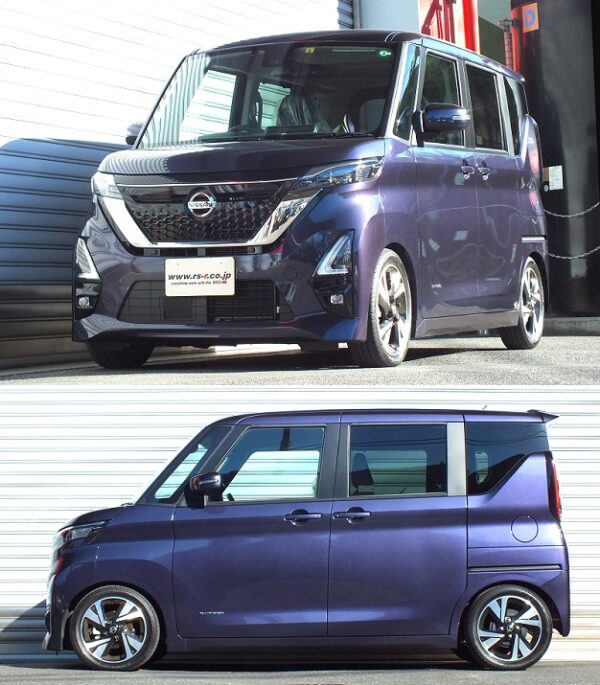 RS-Rダウンサス ルークス B45A/FF R2/3～ ハイウェイスターＧターボ　プロパイロットエディション N166D - 画像 (2)