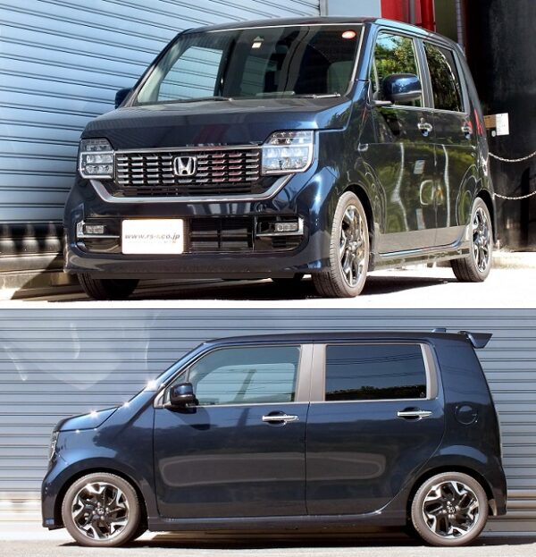 RS-Rダウンサス N-WGNカスタム JH3/FF R1/8～ Ｌ・ターボホンダセンシング H412D - 画像 (2)