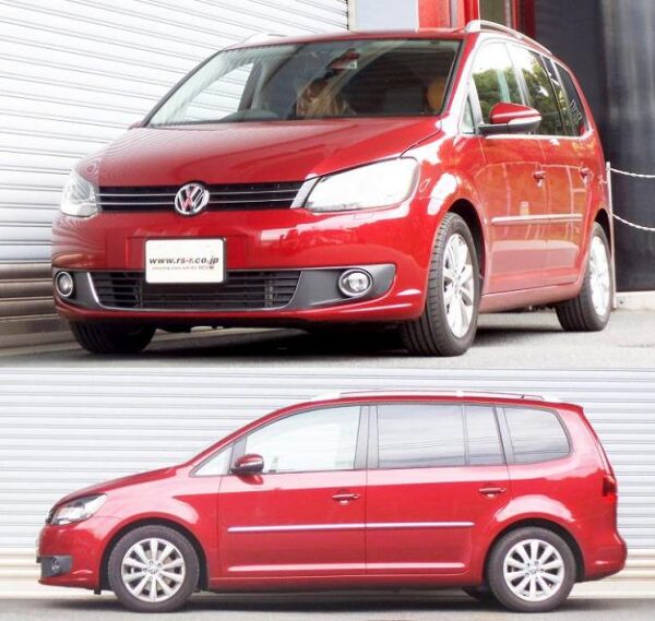 RS-R Ti2000ダウンサス フォルクスワーゲン ゴルフトゥーラン 1TCAV/FF H21/9～ TSI　ハイライン W400TW - 画像 (2)