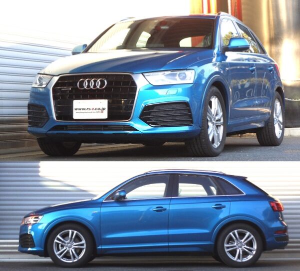 RS-R Ti2000ダウンサス アウディＱ３ 8UCULB/4WD H27/5～ ２．０ＴＦＳＩ　クワトロ　１８０ＰＳ AU320TD - 画像 (2)