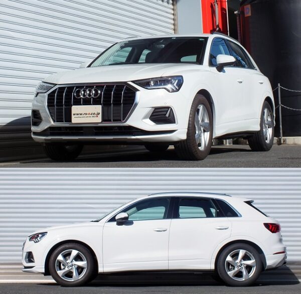 RS-R Ti2000ダウンサス アウディＱ３ F3DPC/FF R2/8～ ３５ＴＦＳＩ　アドバンスド AU321TD - 画像 (2)