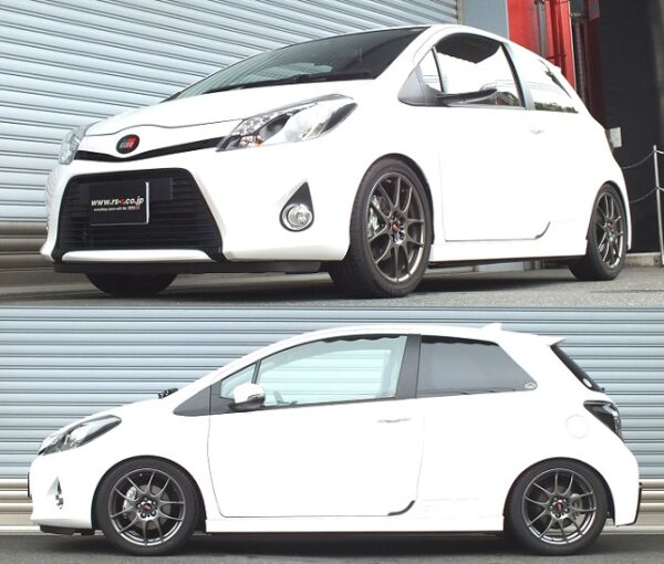 RS-R Best☆i C&K車高調 ヴィッツ NCP131/FF H25/10～ ＧＲＭＮターボ　型式『ＮＣＰ１３１改』 BICKT345M - 画像 (2)