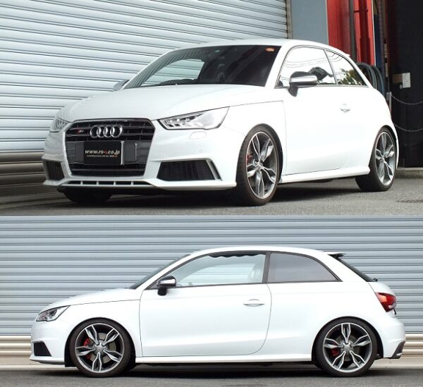 RS-R Best-i車高調 アウディＳ１ 8XCWZF/4WD H26/11～ ベースグレード ダンパーワーニングキャンセラー付属 BIAU103MC - 画像 (2)