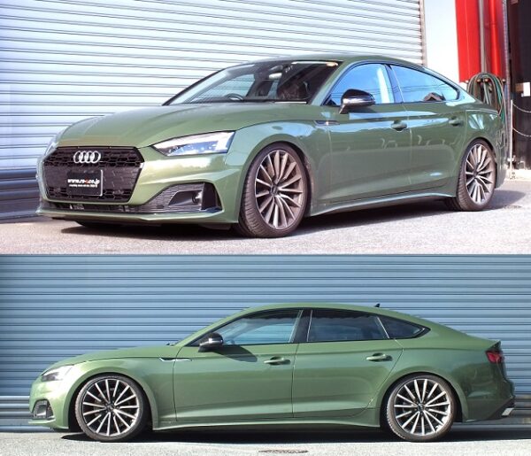RS-R Best-i車高調 アウディＡ５スポーツバック F5DEZL/FF R3/2～ ３５ＴＤＩアドバンスド BIAU501M - 画像 (2)