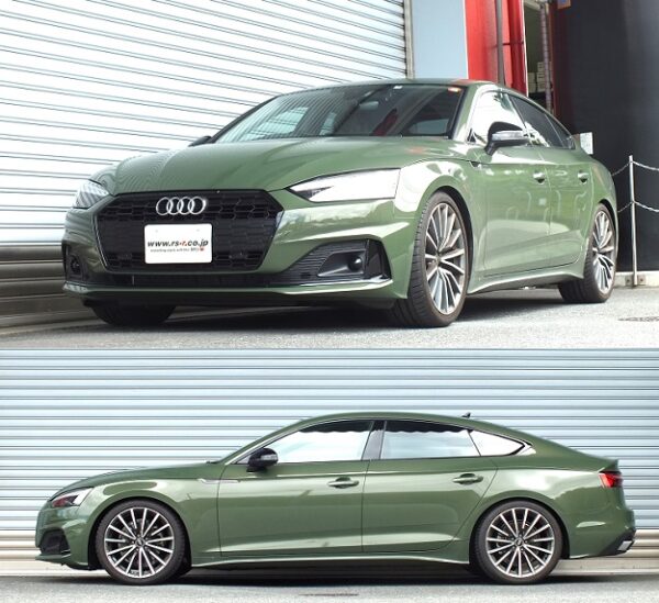 RS-R Ti2000ダウンサス アウディ Ａ５スポーツバック F5DEZL/FF R3/2～ ３５ＴＤＩアドバンスド AU501TD - 画像 (2)
