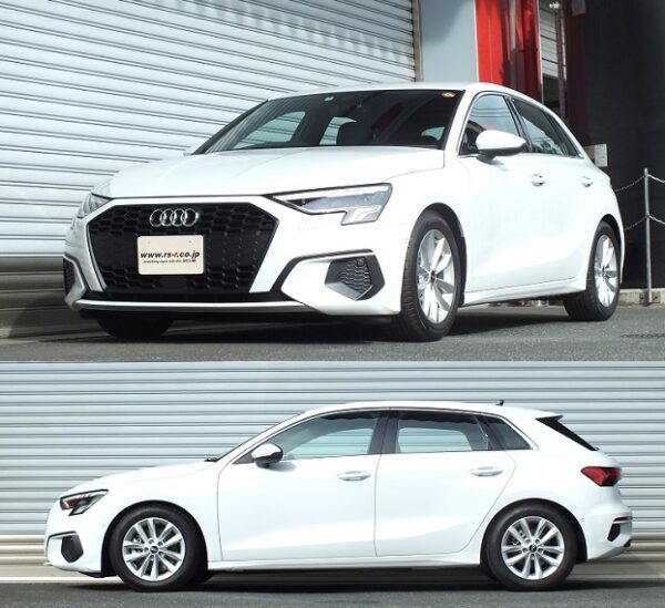 RS-R Ti2000ダウンサス アウディＡ３ GYDLA/FF R3/4～ スポーツバック３０ＴＦＳＩ W040TD - 画像 (2)